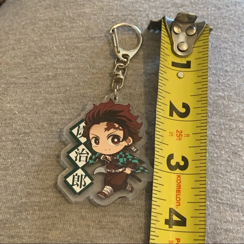 Demon Slayer Anime Tanjiro Kamado Charm Keychain
